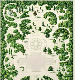 园林设计平面图纸装修效果图